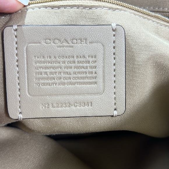 Coach Kacey Crossbody Bag Gold Hardware and Colorblock Satchel - Picture 11 of 17